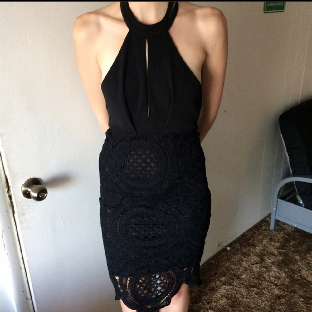 Charlotte Russe black cocktail dress